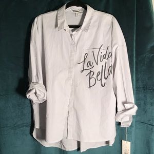 Target brand button down